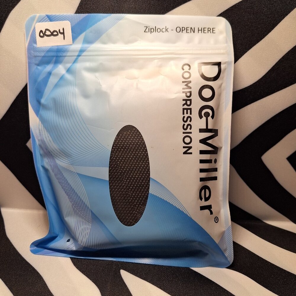 Doc Miller Compression Ankle Sleeve Large Black - Picture 2 of 4